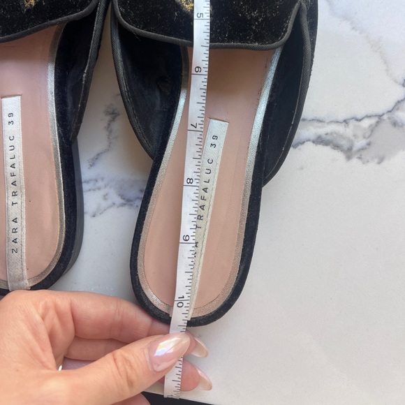 Zara Trafaluc Velvet Leopard Flats SOLD OUT - Picture 8 of 8